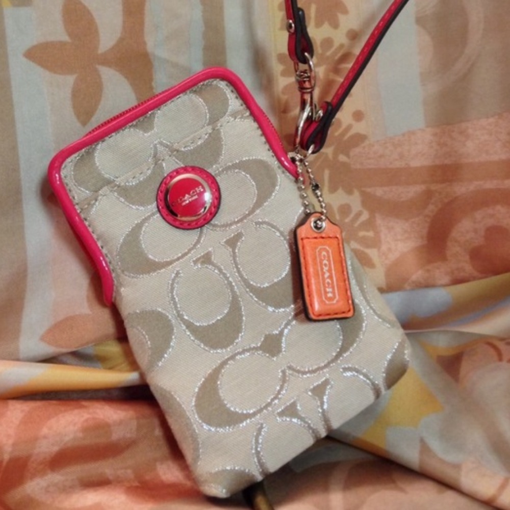 Authentic coach wristlet